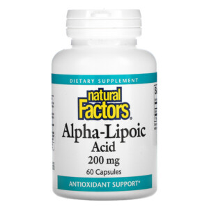 Mua Natural Factors Alpha-Lipoic Acid 200 mg 60 viên giảm giá rẻ Hà nội TPHCM