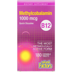 Mua Natural Factors B12 Methylcobalamin 1