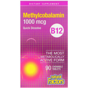 Mua Natural Factors B12 Methylcobalamin 1