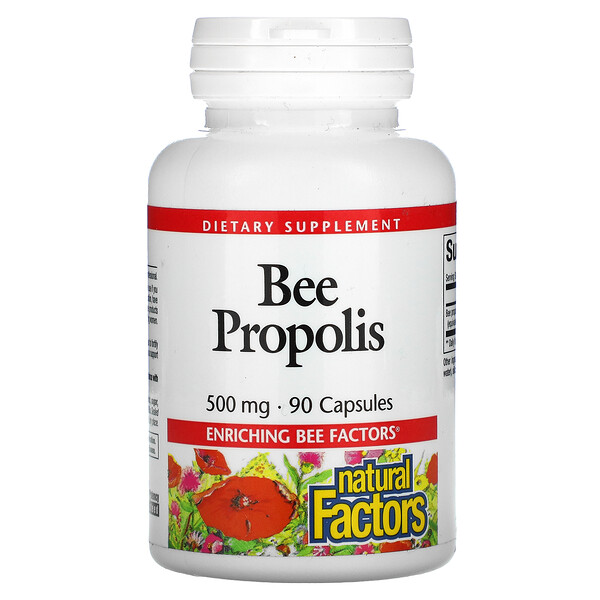 Mua Natural Factors Bee Propolis 500 mg 90 viên giảm giá rẻ Hà nội TPHCM