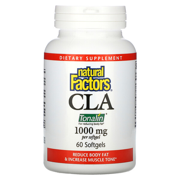 Natural Factors CLA 1.000 mg 60 Softgels 3 Mua Natural Factors CLA 1