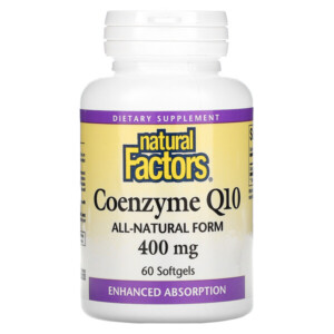 Mua Natural Factors Coenzyme Q10 400 mg 60 Softgels giảm giá rẻ Hà nội TPHCM