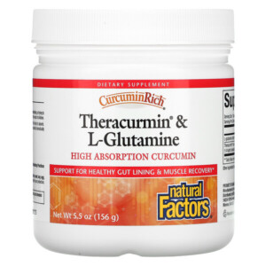 Mua Natural Factors CurcuminRich Theracurmin & L-Glutamine 5.5 oz 156 g giảm giá rẻ Hà nội TPHCM