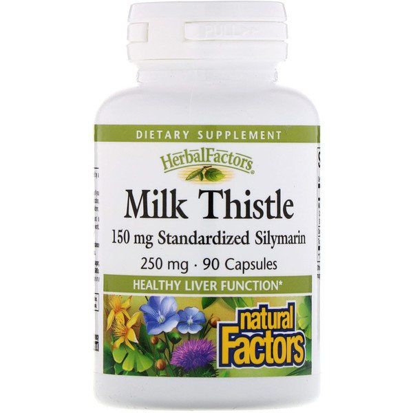 Mua Natural Factors Herbal Factors Milk Thistle 250 mg 90 viên giảm giá rẻ Hà nội TPHCM