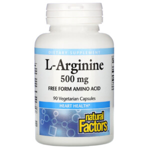 Mua Natural Factors L-Arginine 500 mg 90 viên giảm giá rẻ Hà nội TPHCM