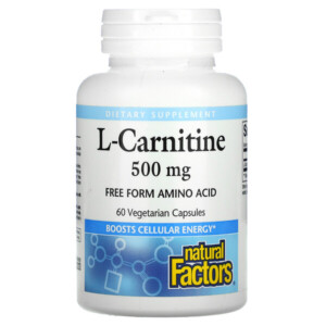 Mua Natural Factors L-Carnitine 500 mg 60 viên giảm giá rẻ Hà nội TPHCM