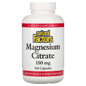 Mua Natural Factors Magnesium Citrate 150 mg 360 viên giảm giá rẻ Hà nội TPHCM