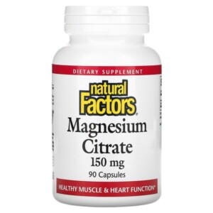 Mua Natural Factors Magnesium Citrate 150 mg 90 viên giảm giá rẻ Hà nội TPHCM