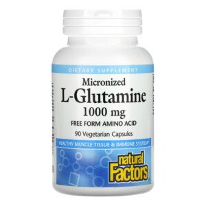 Mua Natural Factors Micronized L-Glutamine 1