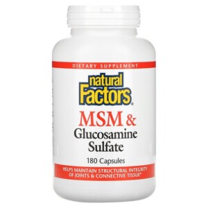 Mua Natural Factors MSM & Glucosamine Sulfate 180 viên giảm giá rẻ Hà nội TPHCM