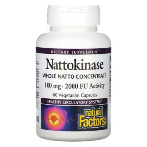 Mua Natural Factors Nattokinase 100 mg 60 viên giảm giá rẻ Hà nội TPHCM