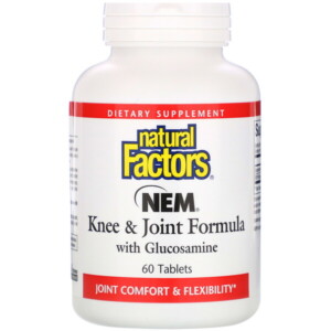 Mua Natural Factors NEM Knee & Joint Formula with Glucosamine 60 viên giảm giá rẻ Hà nội TPHCM