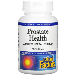 Mua Natural Factors Prostate Health Complete Herbal Formula 60 Softgels giảm giá rẻ Hà nội TPHCM