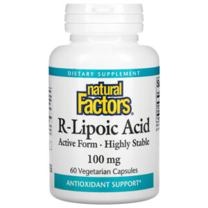Mua Natural Factors R-Lipoic Acid 100 mg 60 viên giảm giá rẻ Hà nội TPHCM