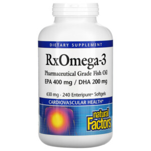 Mua Natural Factors Rx Omega-3 Factors EPA 400 mg/DHA 200 mg 240 Softgels giảm giá rẻ Hà nội TPHCM