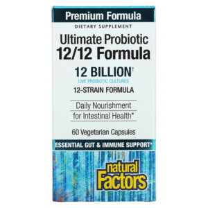 Mua Natural Factors Ultimate Probiotic 12/12 Formula 12 Billion 60 viên giảm giá rẻ Hà nội TPHCM