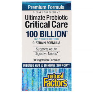 Mua Natural Factors Ultimate Probiotic Critical Care 100 Billion CFU 30 viên giảm giá rẻ Hà nội TPHCM
