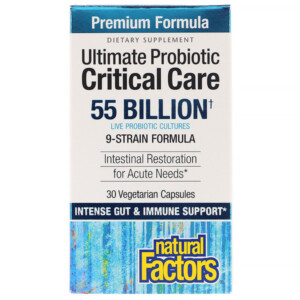 Mua Natural Factors Ultimate Probiotic Critical Care 55 Billion CFU 30 viên giảm giá rẻ Hà nội TPHCM