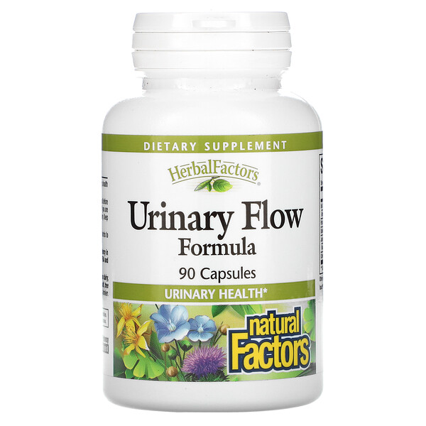 Natural Factors Urinary Flow Formula 90 viên 3 natural factors urinary flow formula 90 capsules 2681
