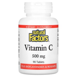 Natural Factors Vitamin C 500 mg 90 Tablets 068958013008