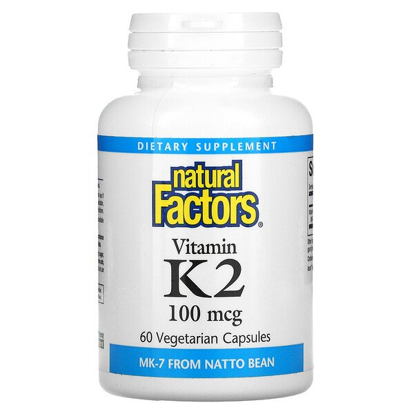Mua Natural Factors Vitamin K2 100 mcg 60 viên giảm giá rẻ Hà nội TPHCM