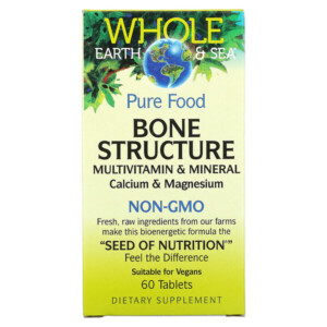 Mua Natural Factors Whole Earth & Sea Bone Structure Multivitamin & Mineral Calcium & Magnesium 60 viên giảm giá rẻ Hà nội TPHCM