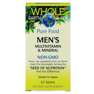 Mua Natural Factors Whole Earth & Sea Men's Multivitamin & Mineral 60 viên giảm giá rẻ Hà nội TPHCM