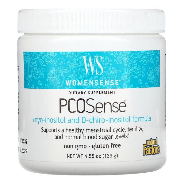 Mua Natural Factors Womensense PCOSense 4.55 oz 129 g giảm giá rẻ Hà nội TPHCM