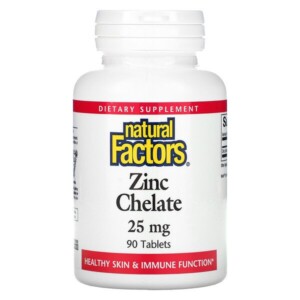Mua Natural Factors Zinc Chelate 25 mg 90 viên giảm giá rẻ Hà nội TPHCM