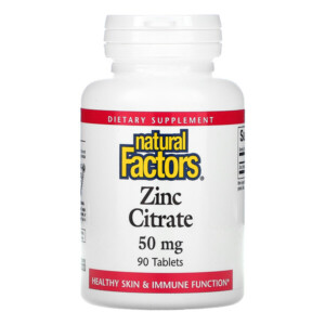 Mua Natural Factors Zinc Citrate 50 mg 90 viên giảm giá rẻ Hà nội TPHCM