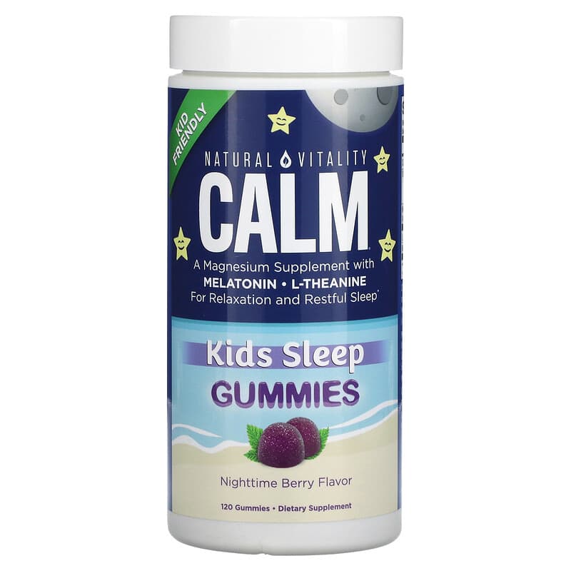 Natural Vitality CALM Kids Sleep Gummies Nighttime Berry 120 Gummies 3 Natural Vitality CALM Kids Sleep Gummies Nighttime Berry 120 Gummies 183405043831