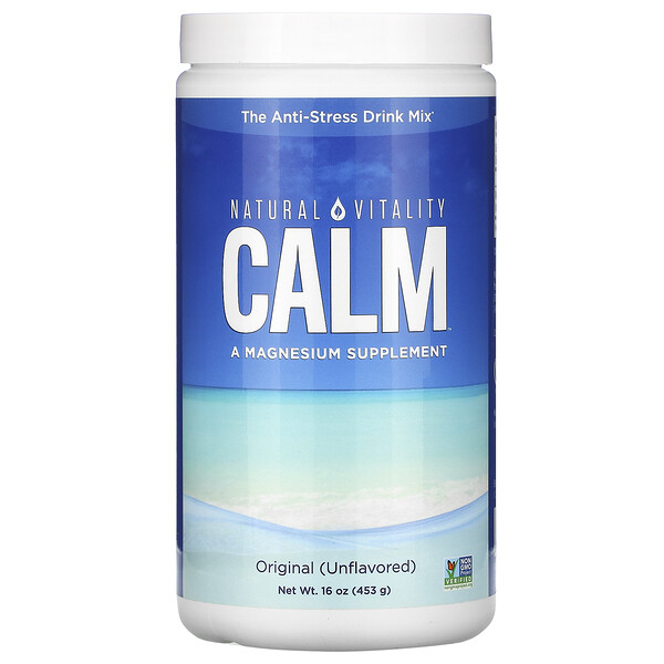 Natural Vitality CALM Magnesium Supplement Drink Mix Original Unflavored 16 oz (453 g) 1 Mua Natural Vitality CALM The Anti-Stress Drink Mix Original Unflavored 16 oz 453 g giảm giá rẻ Hà nội TPHCM