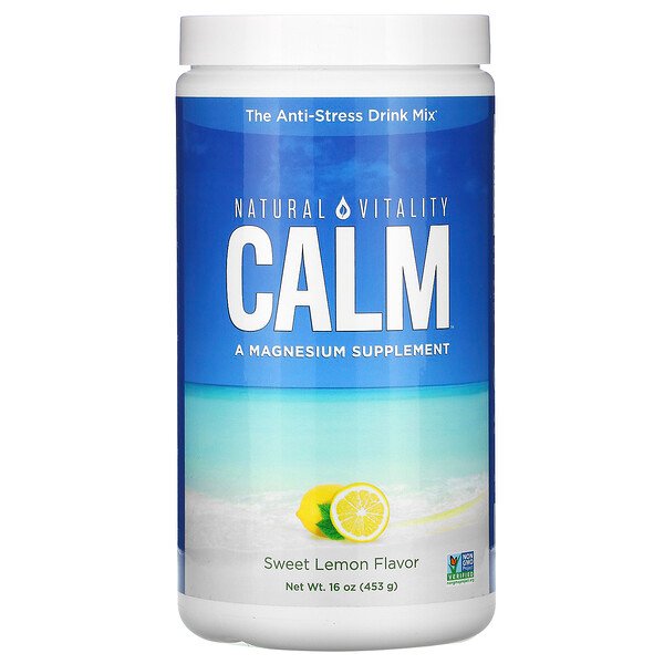 Mua Natural Vitality CALM The Anti-Stress Drink Mix Sweet Lemon Flavor 16 oz 453 g giảm giá rẻ Hà nội TPHCM
