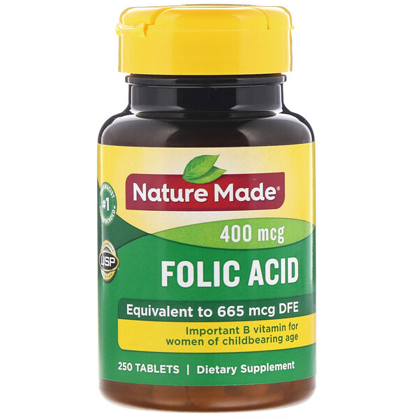 Nature Made Folic Acid 400 mcg 250 Tablets 1 Mua Nature Made Folic Acid 400 mcg 250 viên giảm giá rẻ Hà nội TPHCM