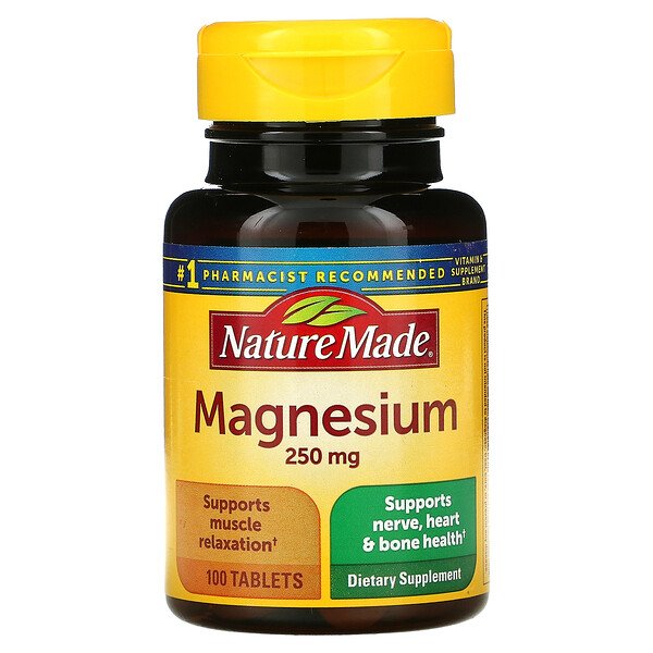 Nature Made Magnesium 250 mg 100 Tablets 1 Mua Nature Made Magnesium 250 mg 100 viên giảm giá rẻ Hà nội TPHCM