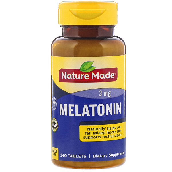 Mua Nature Made Melatonin 3 mg 240 viên giảm giá rẻ Hà nội TPHCM