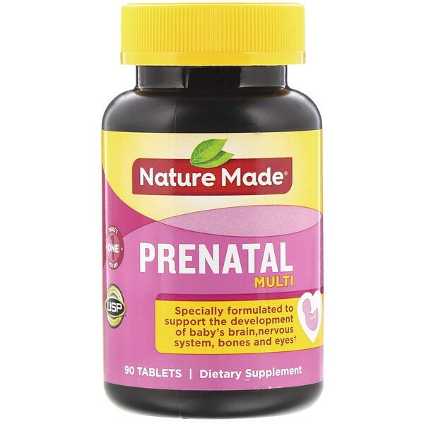 Nature Made Multi Prenatal 90 viên 3 nature made multi prenatal 90 tablets 40411