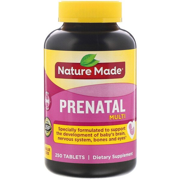 Mua Nature Made Prenatal Multi 250 viên giảm giá rẻ Hà nội TPHCM