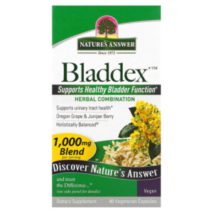 Nature's Answer Bladdex 500 mg 90 Vegetarian Capsules 083000160202