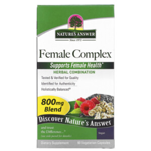Mua Nature's Answer Female Complex Herbal Combination 400 mg 90 viên giảm giá rẻ Hà nội TPHCM