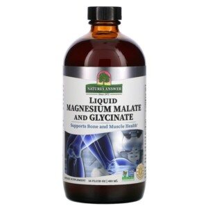 Mua Nature's Answer Liquid Magnesium Malate and Glycinate 16 oz 480 ml giảm giá rẻ Hà nội TPHCM