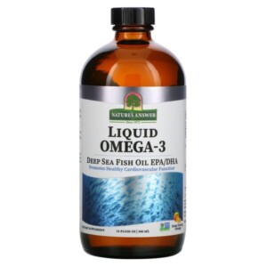Mua Nature's Answer Liquid Omega-3 Deep Sea Fish Oil EPA/DHA Orange 16 oz 480 ml giảm giá rẻ Hà nội TPHCM