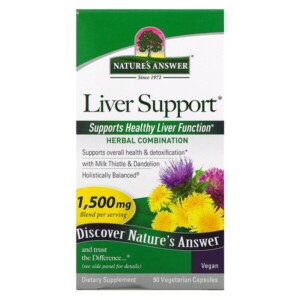 Mua Nature's Answer Liver Support 500 mg 90 Vegetarian viên giảm giá rẻ Hà nội TPHCM