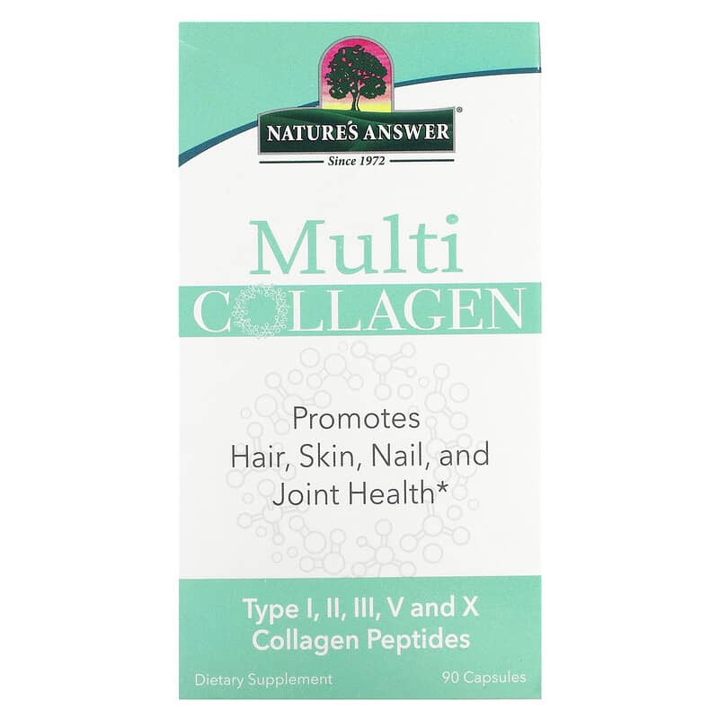 Nature's Answer Multi Collagen 90 Capsules 3 Nature's Answer Multi Collagen 90 Capsules 083000165801