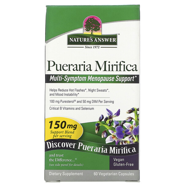 Mua Nature's Answer Pueraria Mirifica 150 mg 60 viên giảm giá rẻ Hà nội TPHCM