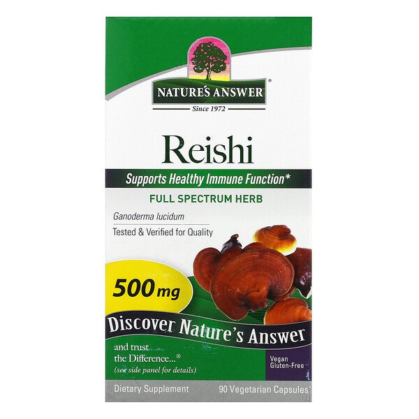 Mua Nature's Answer Reishi 500 mg 90 viên giảm giá rẻ Hà nội TPHCM