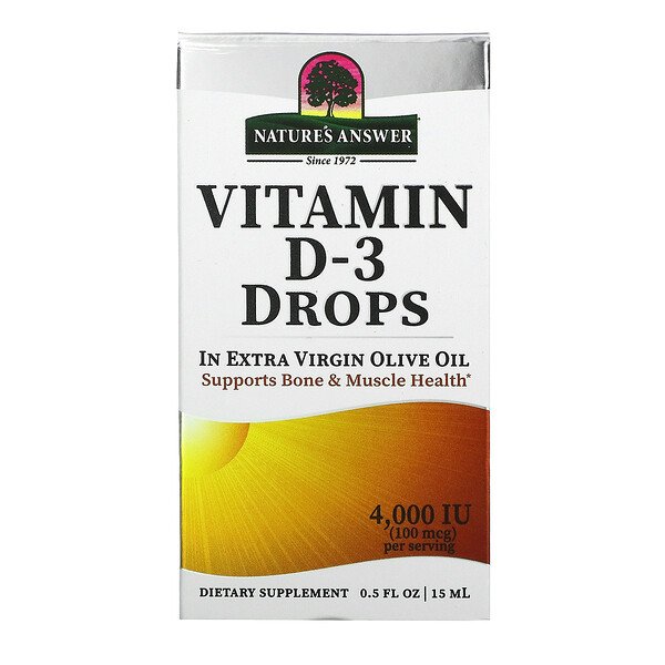 Mua Nature's Answer Vitamin D-3 Drops 100 mcg 4