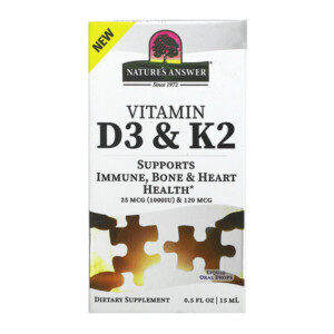 Mua Nature's Answer Vitamin D3 & K2 0.5 oz 15 ml giảm giá rẻ Hà nội TPHCM
