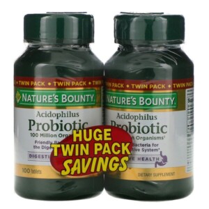 Mua Nature's Bounty Acidophilus Probiotic Twin Pack 100 viên Each giảm giá rẻ Hà nội TPHCM