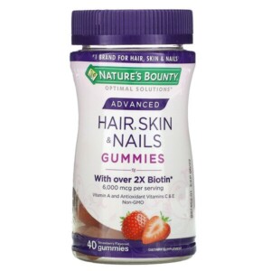 Mua Nature's Bounty Advanced Hair Skin & Nails Gummies Strawberry 3